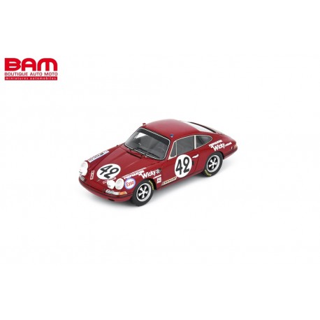 SPARK S9751 PORSCHE 911T N°42 24H Le Mans 1969 A. Wicky - E. Berney 1/43