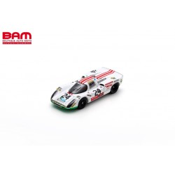 SPARK S9776 PORSCHE 907s N°24 18ème 24H Le Mans 1972 P. Mattli - H. Bayard - W. Brun 1/43