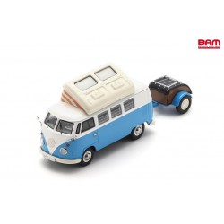 SCHUCO 450729800 VW T1 Campingbus w. Westfalia trailer 1/43