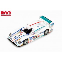 SPARK 18LM05 AUDI R8 N°3 Champion Racing Vainqueur 24H Le Mans 2005 M. Werner - JJ. Lehto - T. Kristensen (1/18)