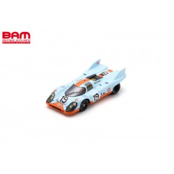 SPARK 18S420 PORSCHE 917 K N°19 2ème 24H Le Mans 1971 R. Attwood - H. Müller (1/18)