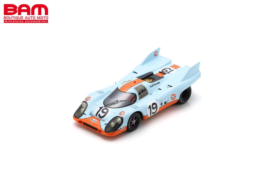 Porsche 907 49 24 Heures du Mans 1971 Spark S9773 - Miniatures Autos Motos