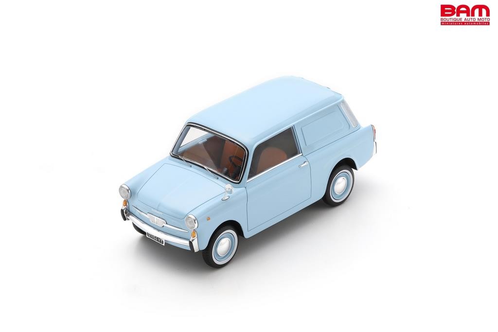【2024 新作】 AUTOBIANCHI 18U00102 SCHUCO Bianchina Bleu 1957 Furgoncino モデルカー