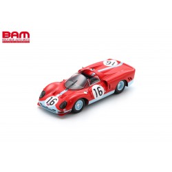 LOOKSMART LSLM134 FERRARI 365 P2 N°16 24H Le Mans 1966 R. Attwood - D. Piper 1/43