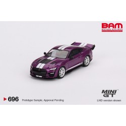 MINI GT MGT00696-L SHELBY GT500 Dragon Snake Concept 2023 Purple (1/64)