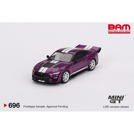 MINI GT MGT00696-L SHELBY GT500 Dragon Snake Concept 2023 Purple (1/64)
