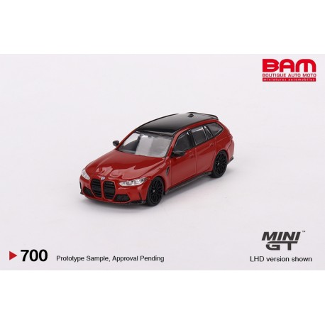 MINI GT MGT00700-L BMW M3 TOURING (G81) Competition 2023 Red (1/64)