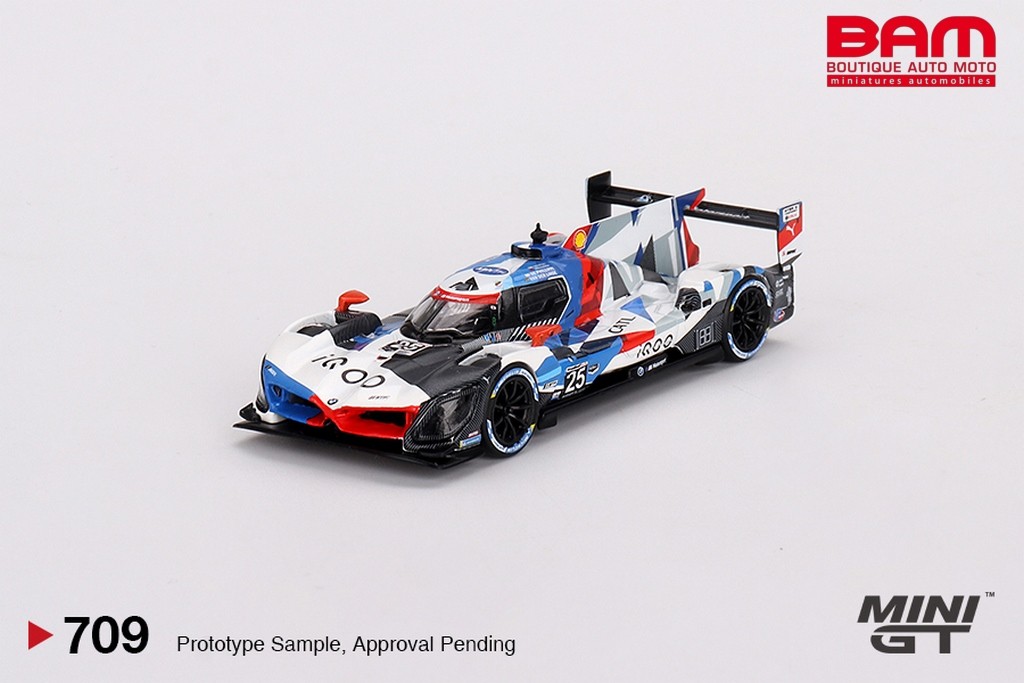 MINI GT MGT00709-L BMW M Hybrid V8 N°25 BMW M Team RLL 2ème IMSA
