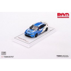 TRUESCALE TSM430767 HONDA Civic Type R N°3 Pace Car Blue 2023 (1/43)
