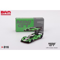 MINI GT MGT00816-L LAMBORGHINI SC63 N°63 IRON LYNX 12H Sebring 2024 -F. Perera - J. Pepper - R. Grosjean (1/64)