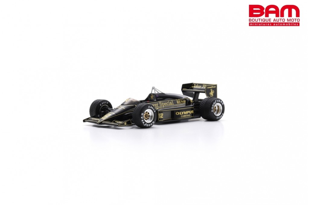 MINICHAMPS 1/43 LOTUS 97T Renault Turbo 1985 JPS #12 F1 Car Ayrton