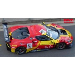 LOOKSMART LS18RC188 FERRARI 296 GT3 N°51 AF Corse - Francorchamps Motors 2ème 24H Spa 2024 1/18