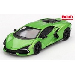 MINI GT MGT00789-L LAMBORGHINI Revuelto Verde Selvans 2024 LHD (1/64)