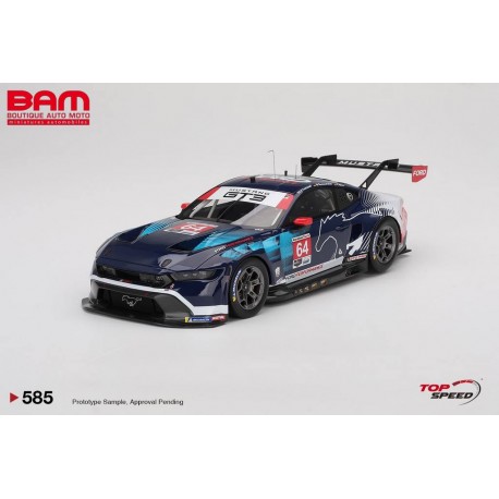 TOP SPEED TS0585 FORD Mustang GT3 N°64 Ford Multimatic Motorsports 24H Daytona 2024 (1/18)