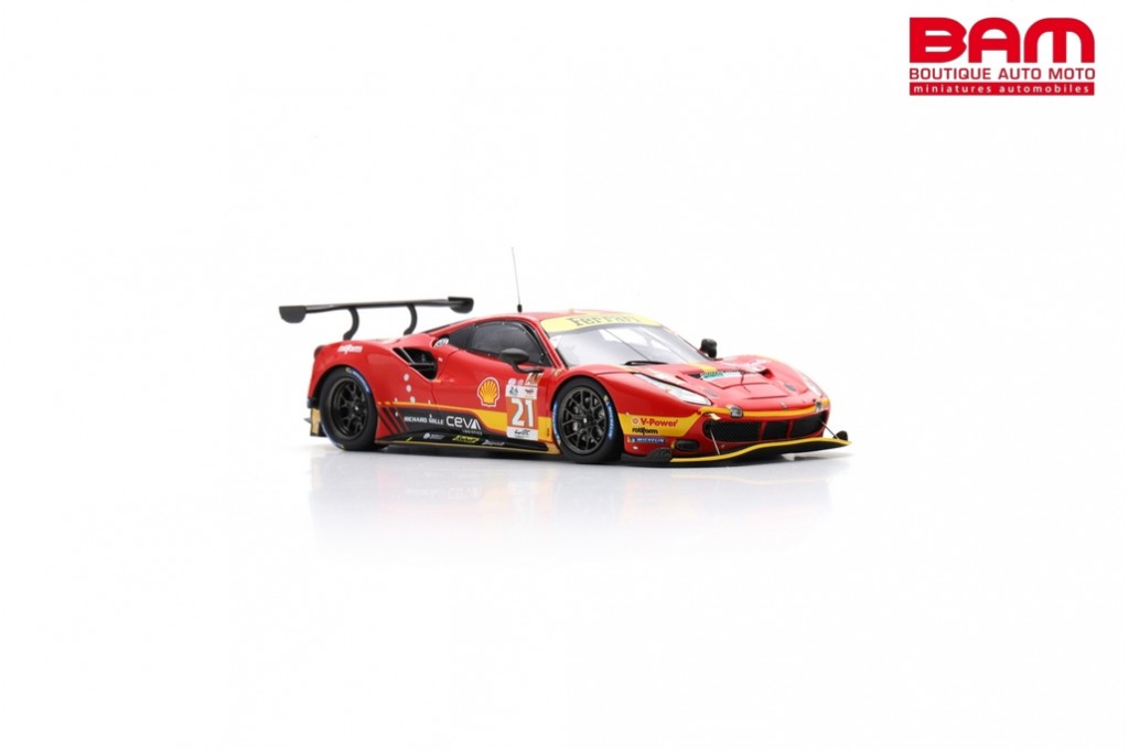 LOOKSMART LSLM163 FERRARI 488 GTE EVO N°21 AF CORSE 24H Le