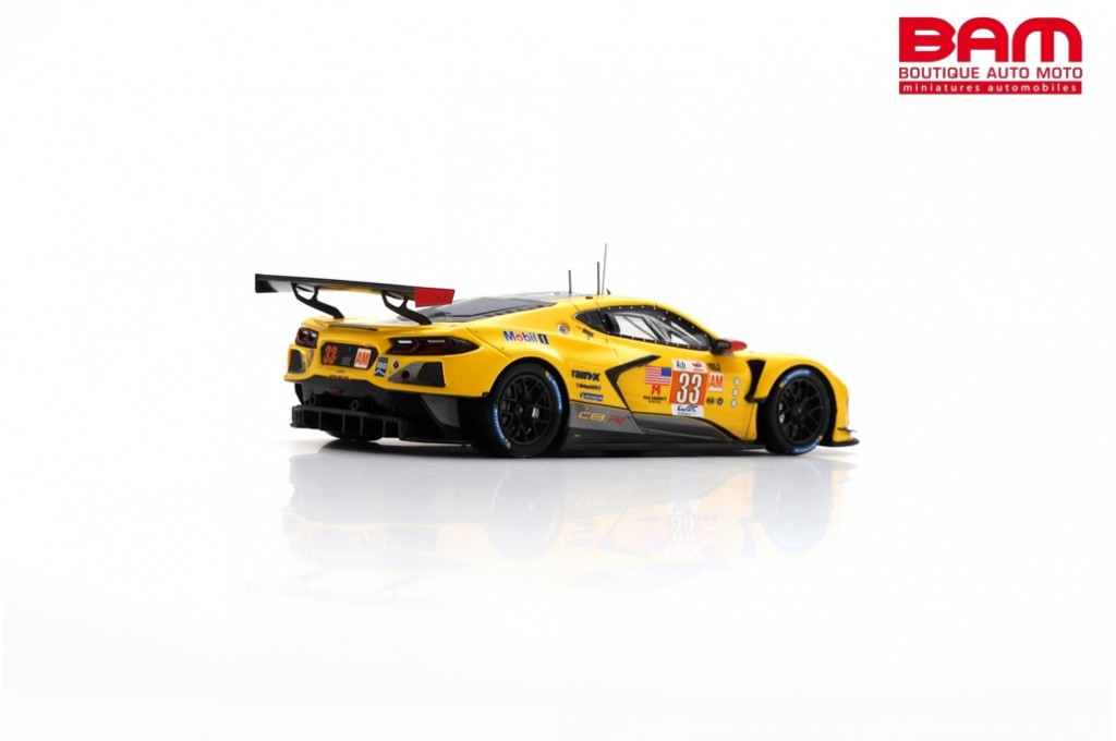 激安本物 SPARK S8760 Chevrolet Corvette C8.R N°33 CORVETTE RACING モデルカー