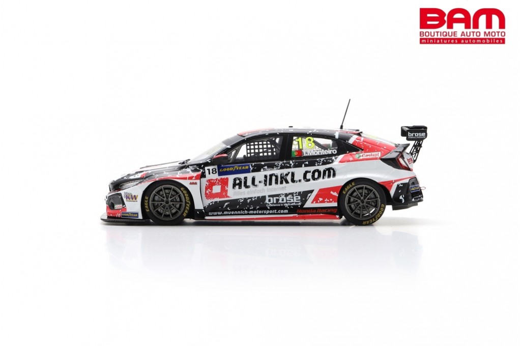 1:43 SPARK Honda Civic Type-R Tcr #9 Race 2 Wtcr Nurburgring