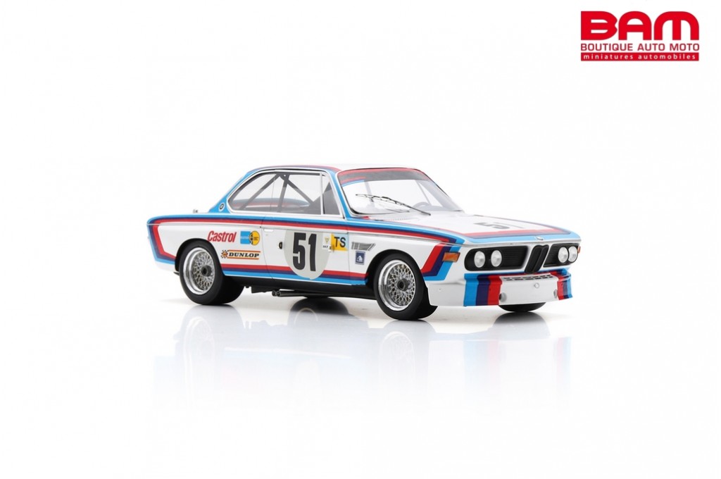 SPARK BMW CSL #58 LM Le Mans 1973 1/43 S1564 with CAMEL  decals EUR 144,00 - FR