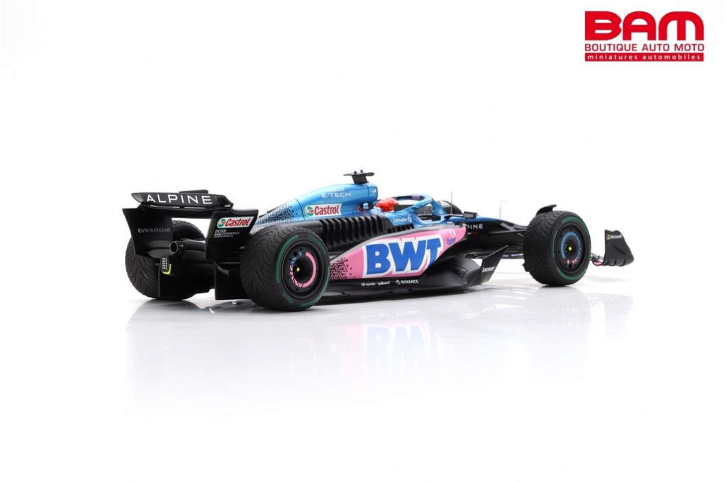 Spark - ALPINE F1 A523 TEAM BWT ALPINE N 10 7th MONACO GP 2023 PIERRE GASLY BLUE BLACK PINK - – Online makett bolt, festékek és kiegészítők