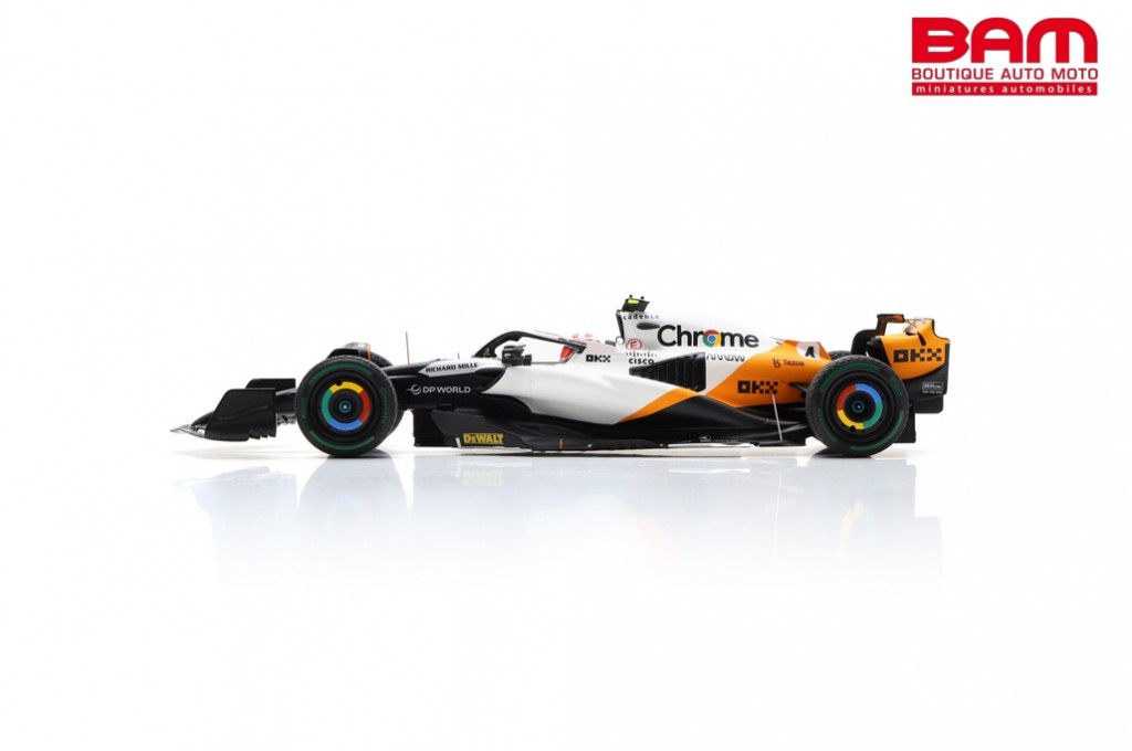 SPARK 18S898 MCLAREN MCL60 N°4 McLaren 9ème GP Monaco 2023 Lando
