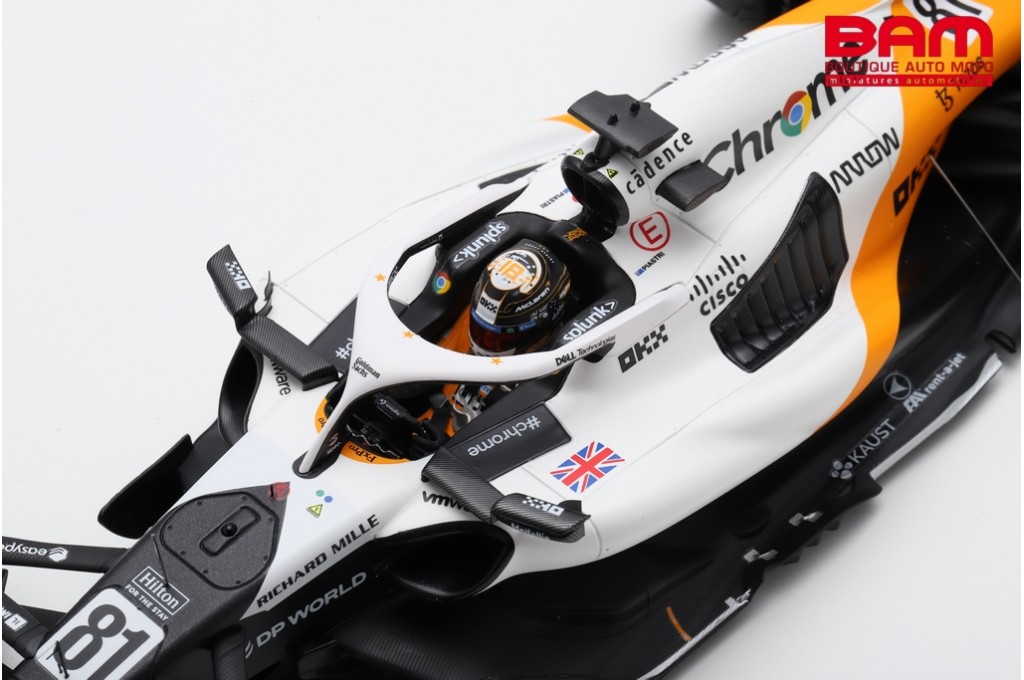 Spark 1/43 - McLaren MCL60 N°81 - 3ème GP Japon 2023 - Oscar Piastri - Résine