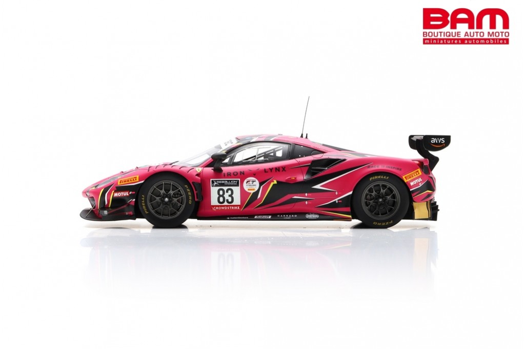 LOOKSMART LS18RC019 FERRARI 488 GT3 N°83 Iron Dames 1er Gold LOOKSMART LS18RC019 FERRARI 488 GT3 N°83 Iron Dames 1er Gold
