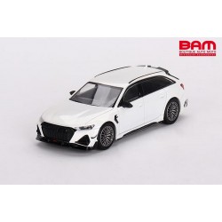 MINI GT MGT00701-L AUDI RS-6 R ABT 2020 Glacier White metal 1/64