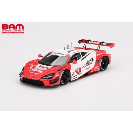 TRUESCALE TSM430811 MCLAREN 720S GT3 EVO N°9 Pfaff Motorsport Course de Monterey 2024 O. Jarvis - M. Kirchhöfer 1/43