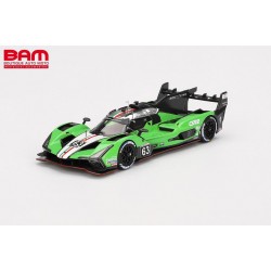 TRUESCALE TSM430816 LAMBORGHINI SC63 N°63 Iron Lynx 12H Sebring 2023 F. Perera - J. Pepper - R. Grosjean 1/43