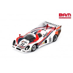 SPARK S8464 RONDEAU M382 N°31 24H Le Mans 1985 P. Yver - F. Sérvanin - P-F. Rousselot 1/43