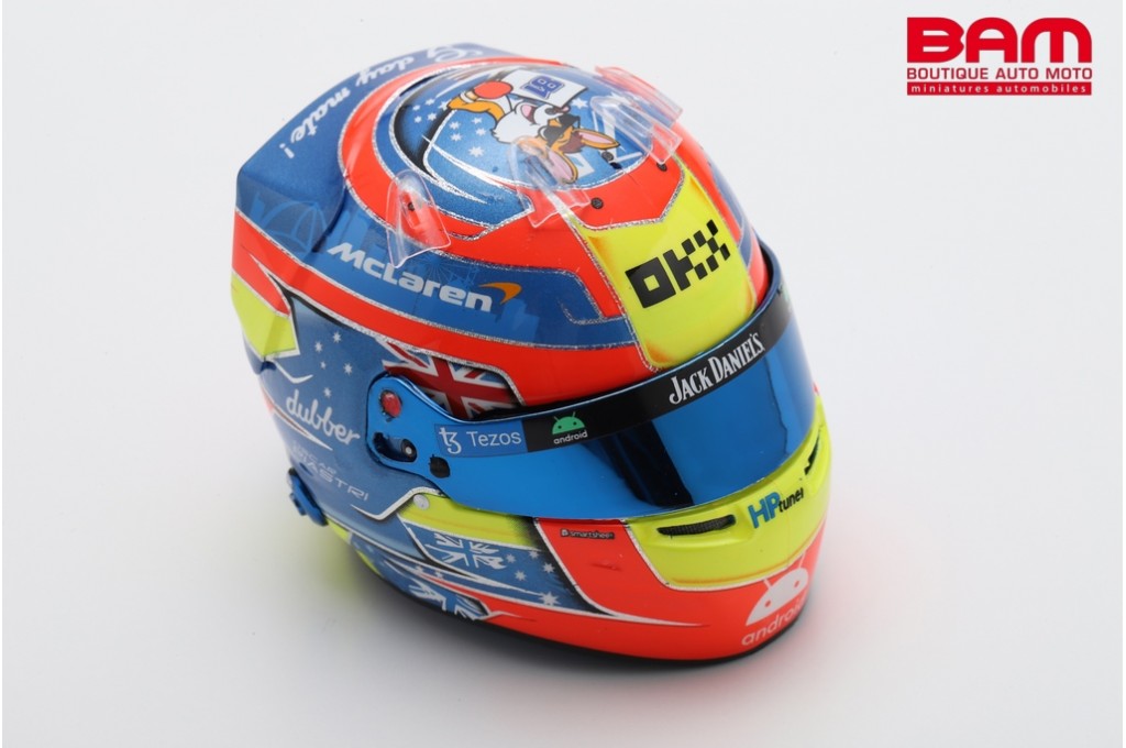 SPARK 5HF108 CASQUE Oscar Piastri MCLAREN F1 Team GP Australie 2023 spark-5hf108-casque-oscar-piastri-mclaren-f1-team-gp-australie-2023