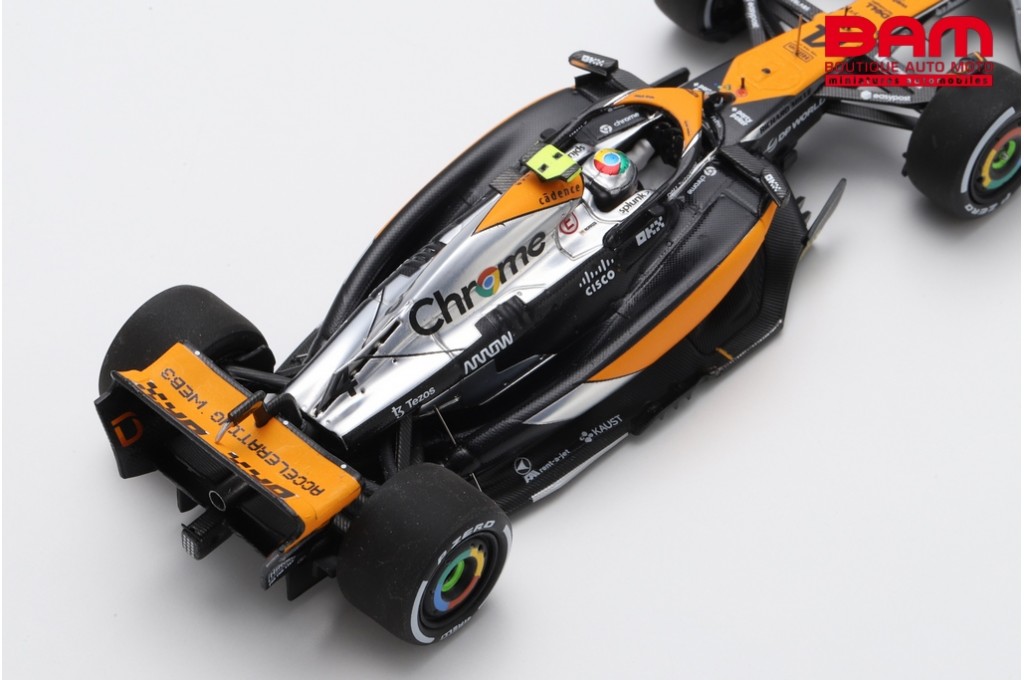 McLaren Mercedes MCL60 81 Oscar Piastri F1 4ème Angleterre 2023 Solido