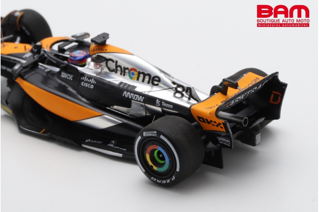 Spark 1:18 Oscar Piastri McLaren MCL60 #81 4ème Britannique GP Formule 1 2023 18s904