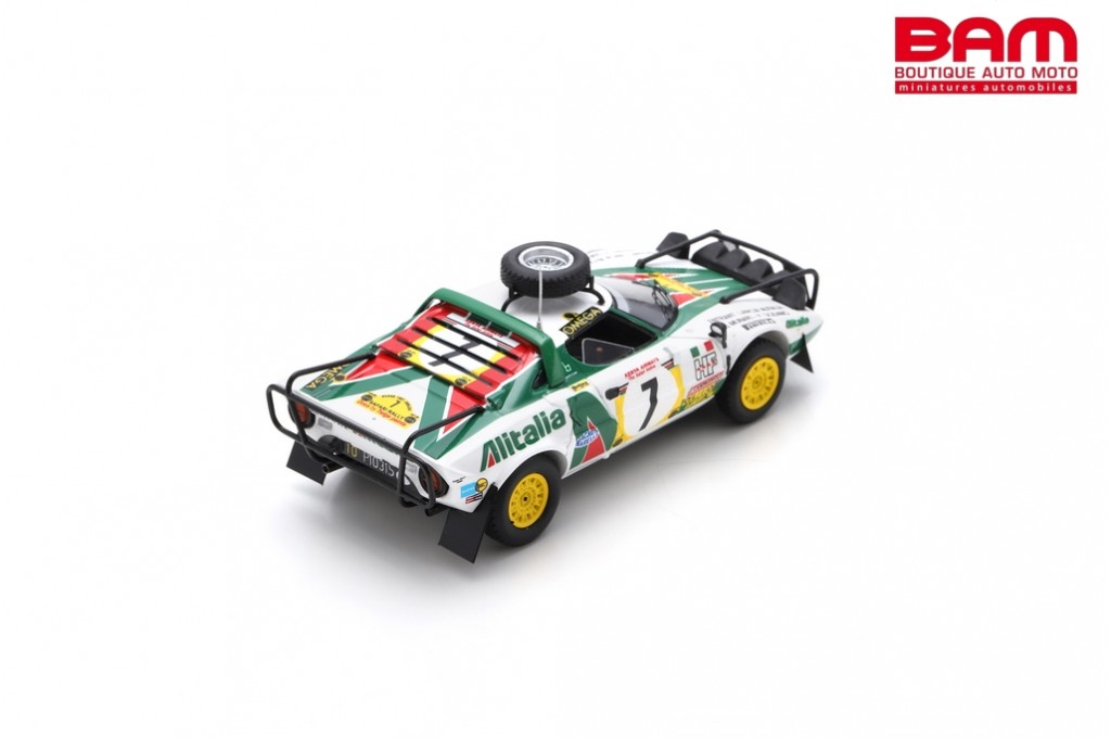SPARK S9091 LANCIA Stratos HF N°7 3ème Rallye Safari 1977 S