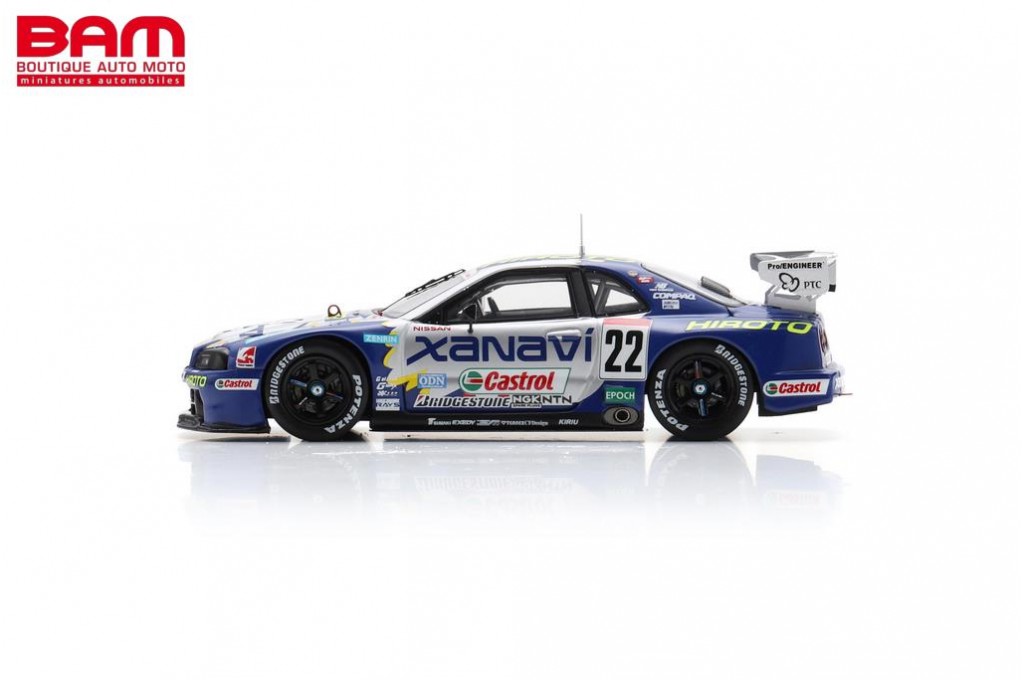 SPARK SJ168 NISSAN Skyline GT-R (R34) n°22 XANAVI HIROTO