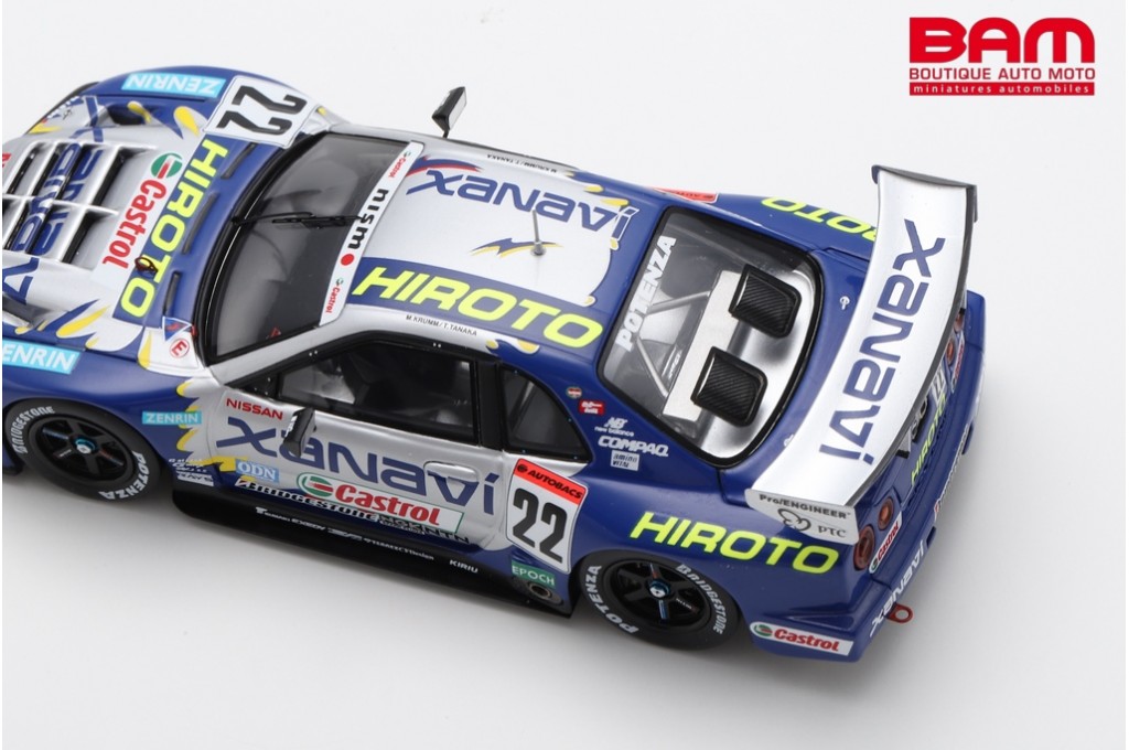 SPARK SJ168 NISSAN Skyline GT-R (R34) n°22 XANAVI HIROTO Vainqueur
