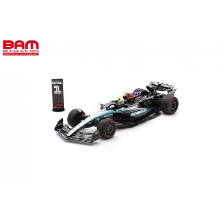 SPARK 12S050 MERCEDES-AMG W15 E&nbsp;Performance N°44 PETRONAS F1 Team Vainqueur GP Angleterre 2024 Lewis Hamilton (1/12)