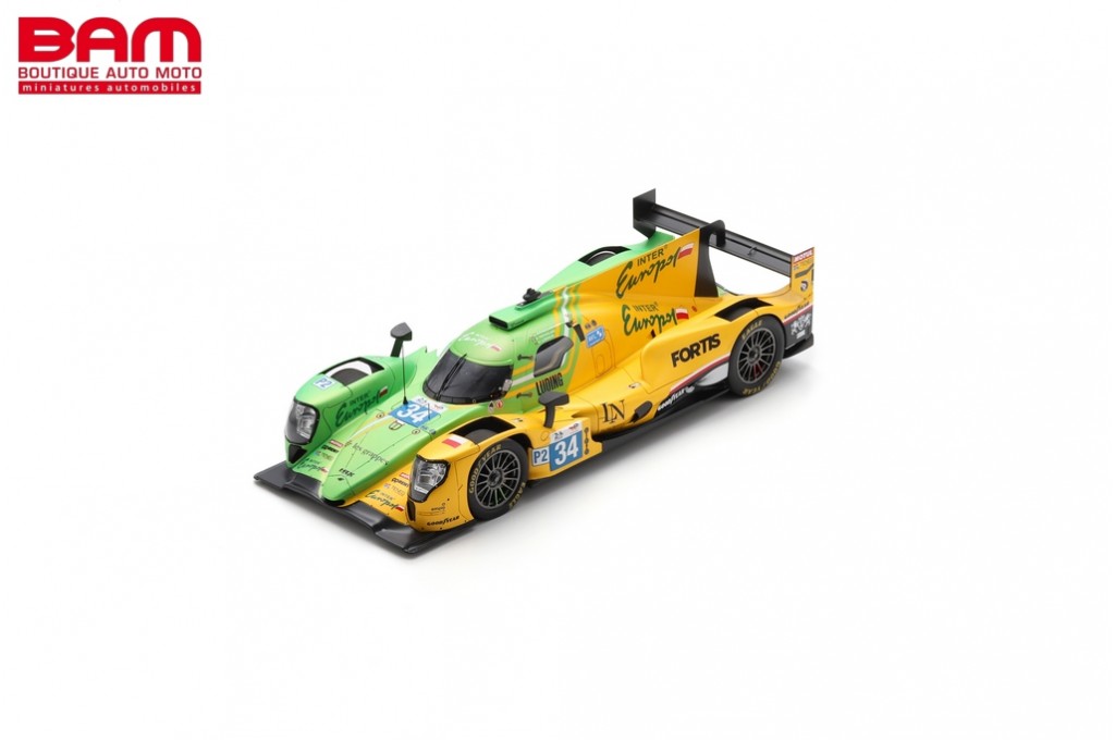 Oreca 07 Gibson Inter Europol Competition 17° Le Mans 2022 - Maßstab 1:43 2022 24H LE MANS MOTORSPORT