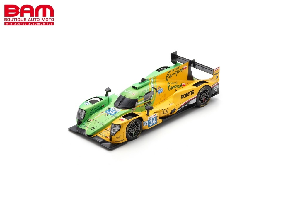SPARK 18S662 ORECA 07 - Gibson N°34 INTER EUROPOL