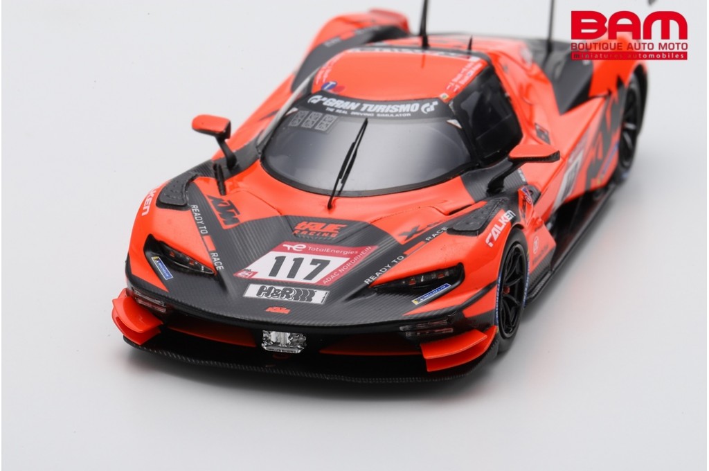 Modèle Réduit Voiture KTM X-Bow GT4 - Présentation 2016 | Échelle 1/43, Résine | Orange/Noir - Spark S5660 - 7