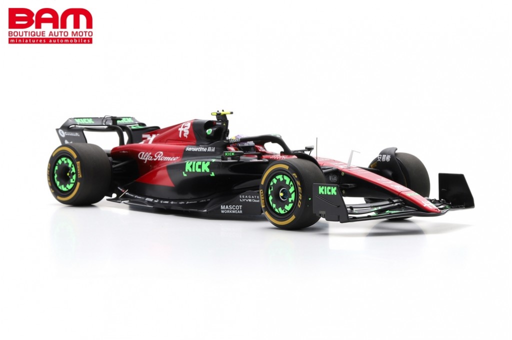 Spark Alfa Romeo C43 #24 Zhou Guanyu Grand Prix D'Australie 2023 1/18 18S879