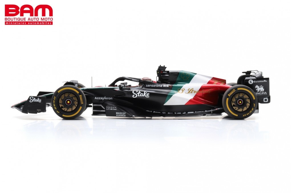 未開封Spark 1/18 (18S768) Alfa Romeo F1 #77 Spark 1/18 Scale 18S768 Alfa Romeo F1 Orlen C42 Azerbaijan