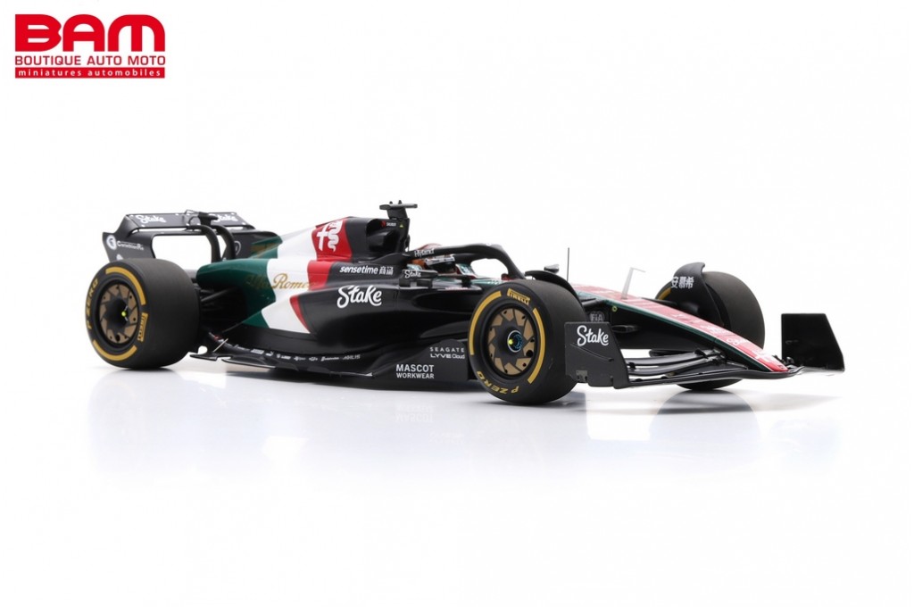 未開封Spark 1/18 (18S768) Alfa Romeo F1 #77 Spark 1/18 Scale 18S768 Alfa Romeo F1 Orlen C42 Azerbaijan