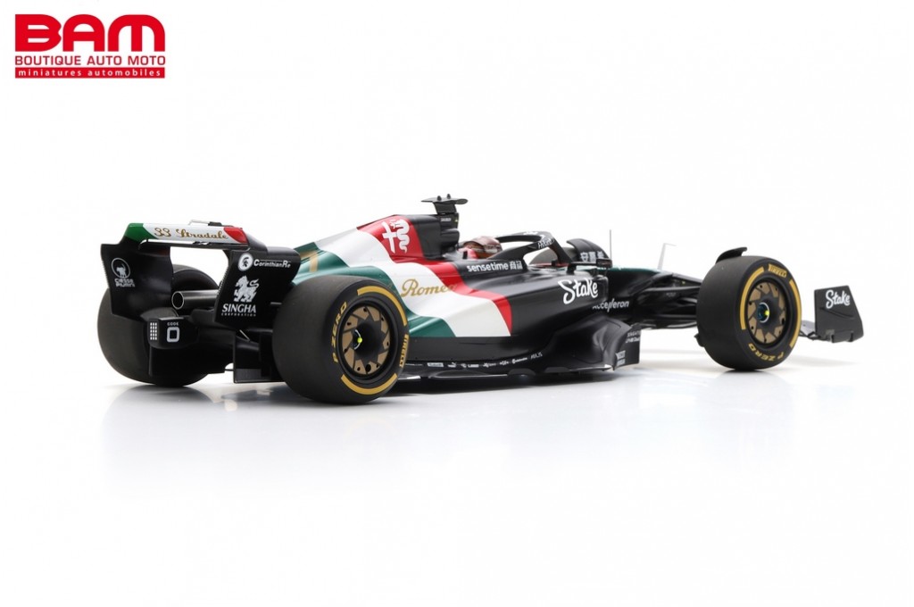 SPARK 18S970 ALFA ROMEO F1 TEAM SKATE C43 N°77 10ème GP