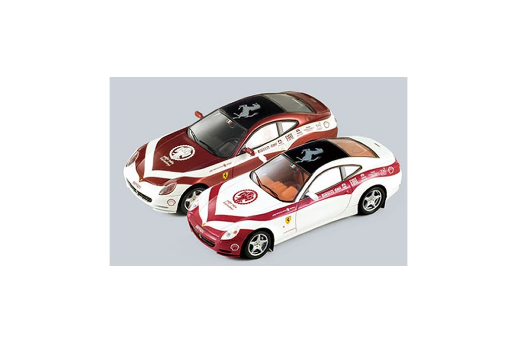 RED LINE RL166 COFFRET 2 FERRARI 612 SCAGLIETTI INDIAN TOUR 08