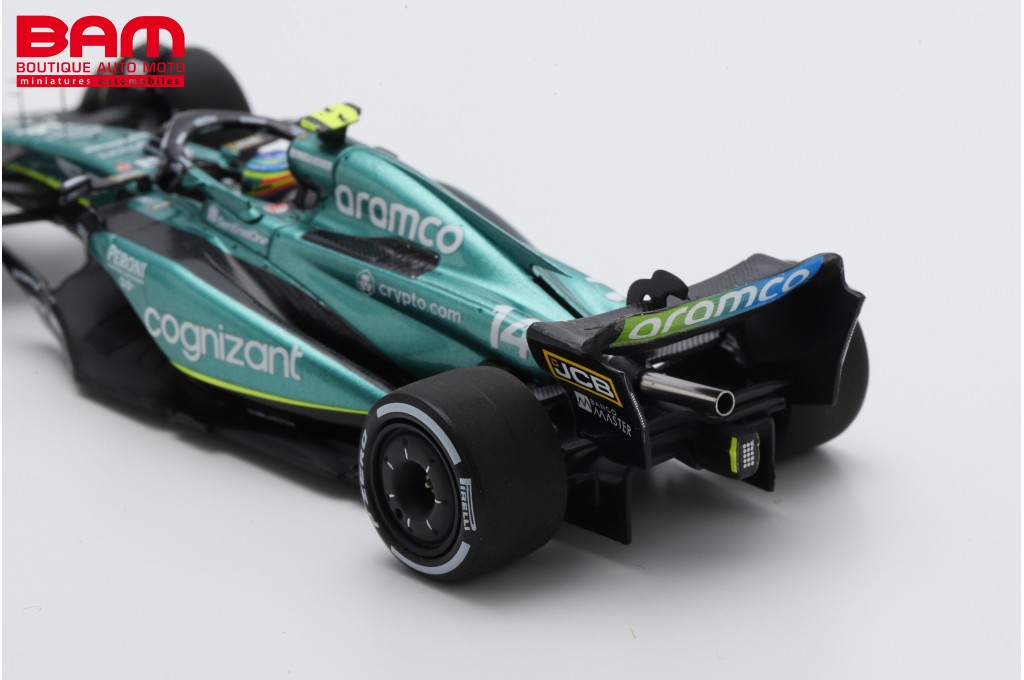 Spark S8597 ASTON MARTIN AMR23 N°14 2023 Aramco Cognizant Alonso 1/43