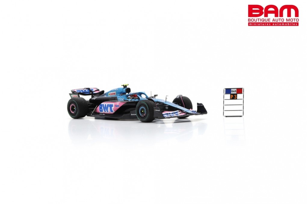Pierre Gasly BWT Alpine F1 Team A523 Formule 1 Bahrain GP 2023 Édition limitée 1/18