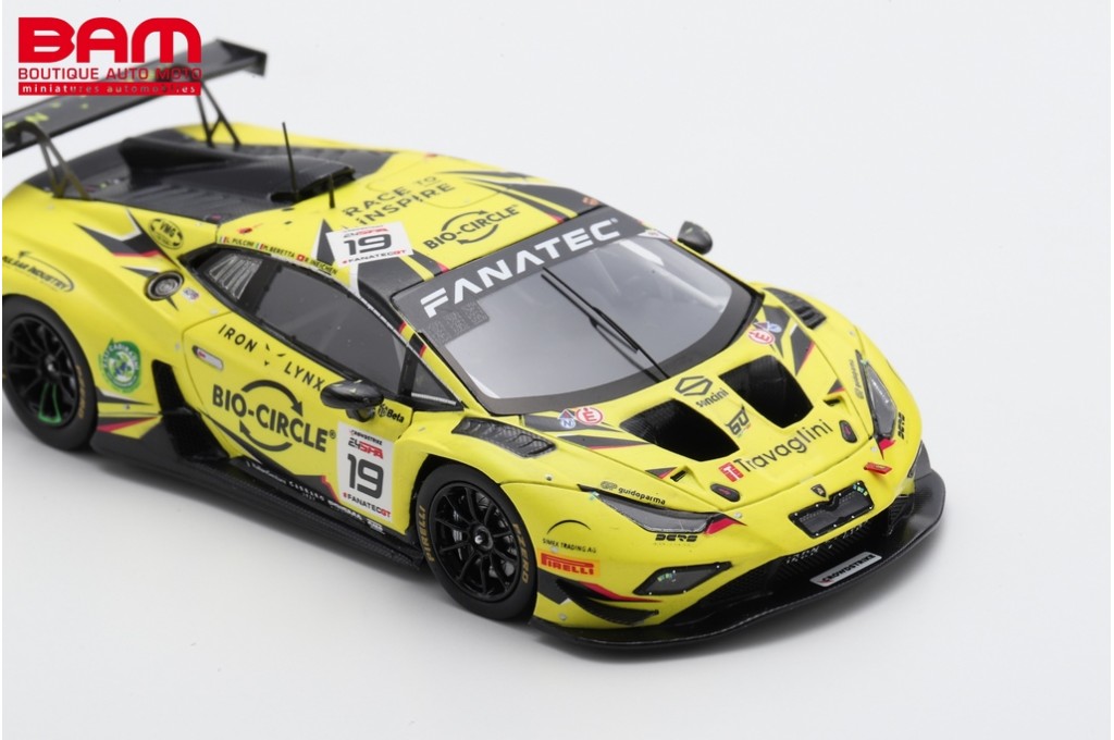 Modellino Spark 1:43 Lamborghini Huracan GT3 Evo 2, Vincitore Silver Cup 24H Spa 2023, #85, SB711