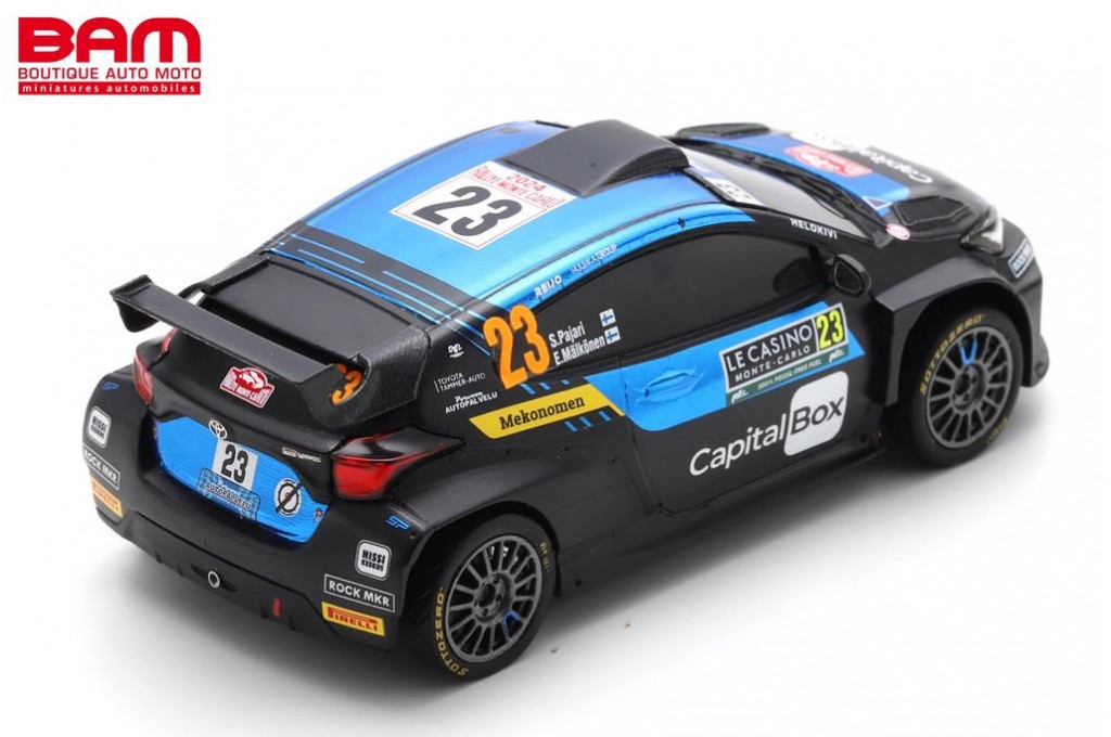 Modellautos Toyota Yaris 1/43 Spark GR Rally 1 Rally Monte Carlo 2025 #18 T.Katsuta/A.Johnston 1