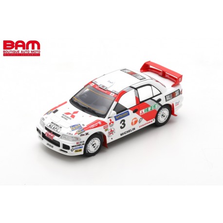 S6515 MITSUBISHI Lancer EVOLUTION III N°3 2ème Rallye Hong Kong - Beijing 1996 -Richard Burns - Robert Reid 
